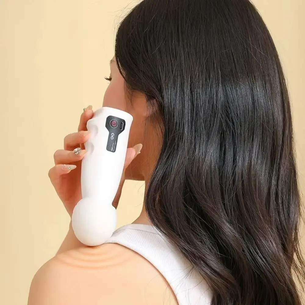 Adjustables Mini Fascia Massager Wear Resistant Easy To Operate Deep Tissue Massage Device Comfortable Soft Massage Head view 2
