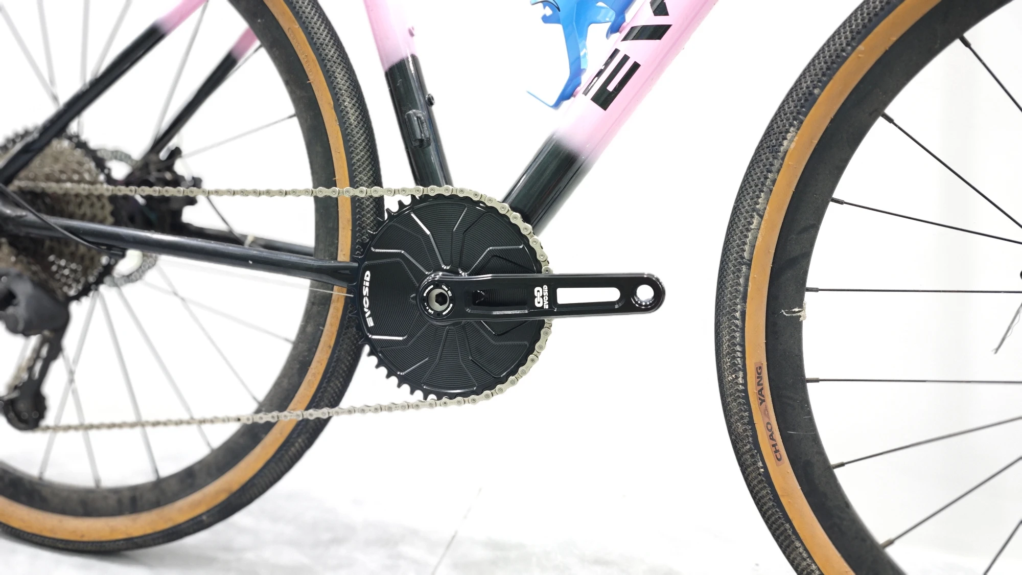 EVOSID Ultraleichte Rennrad-Kurbel Einzelkettenblatt Gravel-Bike Integrierte Kurbel 160/165/170MM CNC Faltbare Fahrradkurbel 8-12s – Detail 11