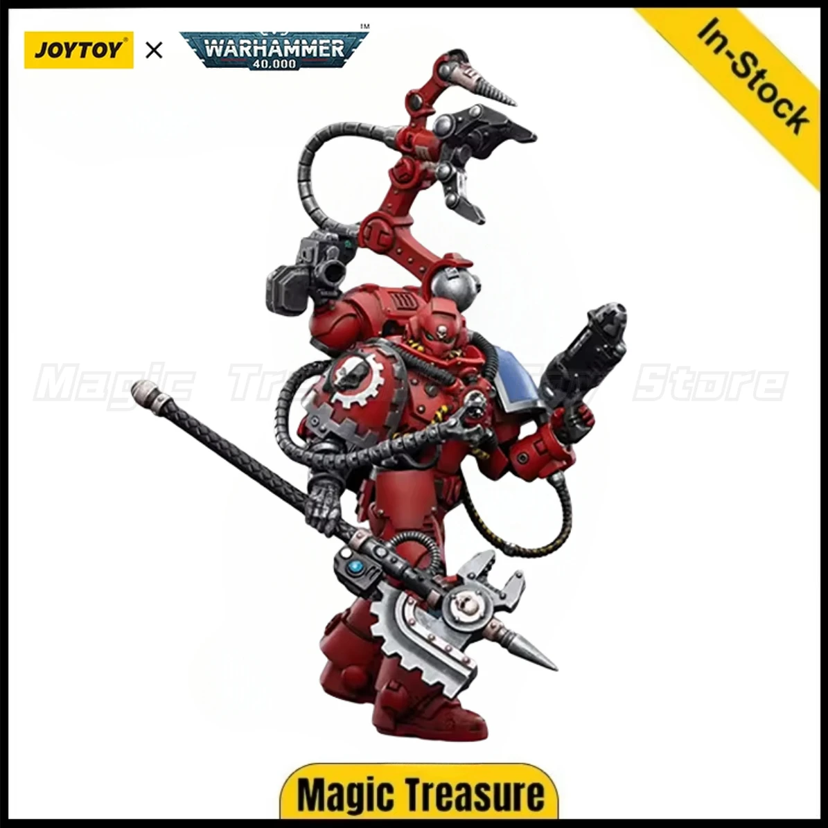 

【В наличии】JOY TOY 1/18 Warhammer 40K Фигурка Ultramarines Primaris Techmarine Модель игрушки Подарочная коллекция