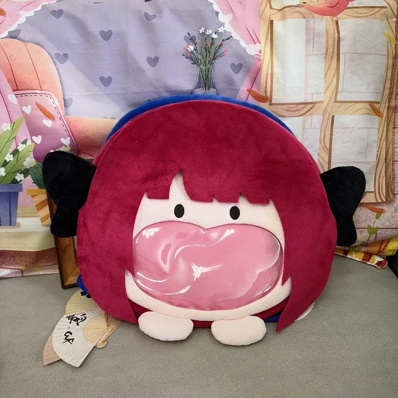 Anime Girl Arima Kana Kawaii Face Cosplay Lolita Girls Plush Stuffed Itbag Funny Plushies Transparent Backpack Decor Fans Gift