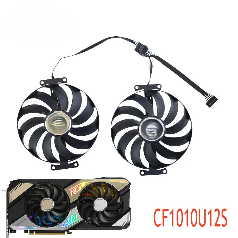 Вентилятор видеокарты HH 95 мм для ASUS KO GeForce RTX 3060 3060 Ti 3070 V2 OC Edition Вентилятор видеокарты HH 95 мм для ASUS KO GeForce RTX 3060 3060 Ti 3070 V2 OC Edition