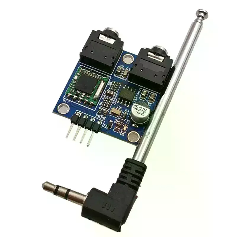 Radio Station TEA5767 FM Stereo Radio Module For 76-108MHZ With Free Cable Antenna