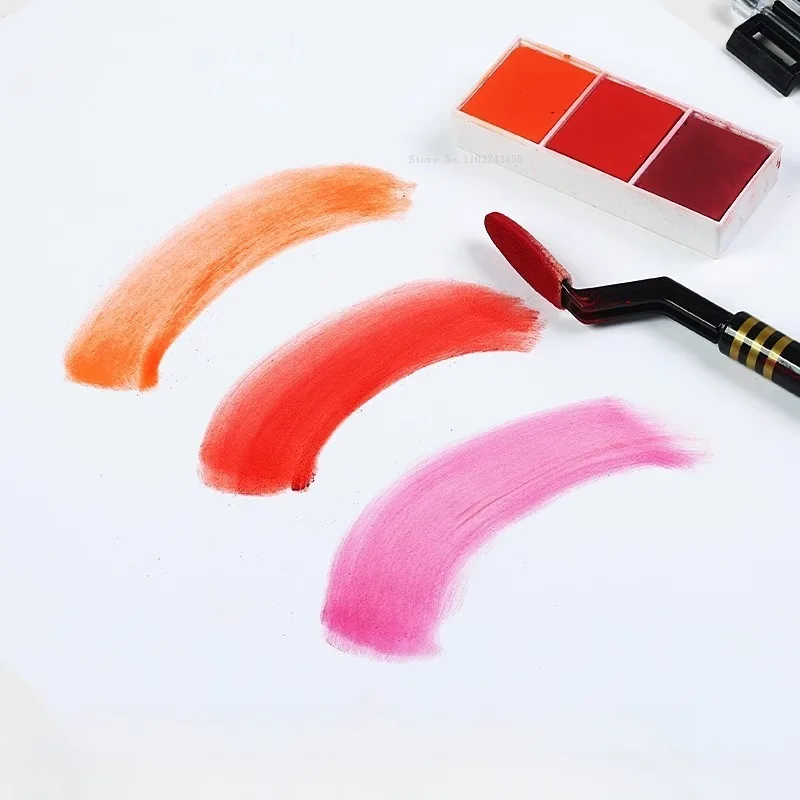 15 لونًا من سلسلة دافئة ورائعة، علبة مسحوق ملونة جافة، فن جاف ورطب، تصميم توضيحي ثنائي الغرض، رسم سريع، طلاء بالألوان المائية