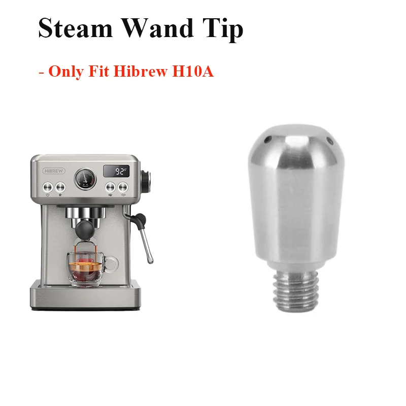 3 Hole Coffee Steam Wand Tips Steam Nozzle for Hibrew H10a Espresso Machine