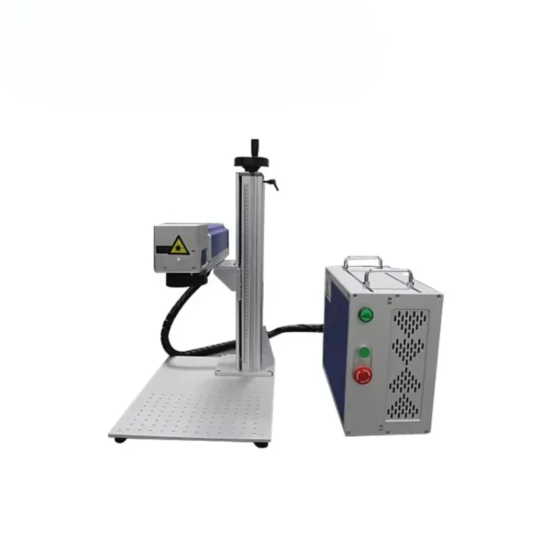 piccolo marcatore laser a fibra divisa BJJCZ sistema laser macchina per marcatura laser portatile per targhetta