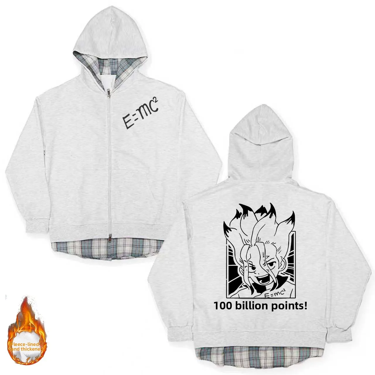 

Мужская толстовка DrStone Collaborative Jaet с капюшоном, в стиле пэчворк, осенне-зимняя, из полиэфирного волокна, с длинными рукавами, устойчивая к сминанию, износостойкая.