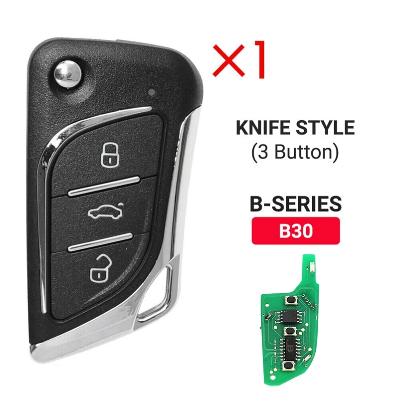 KEYDIY B30 KD Remote Control Car Key Universal 3 Button For Knife Style For KD900/KD-X2 KD MINI/ URG200 Programmer