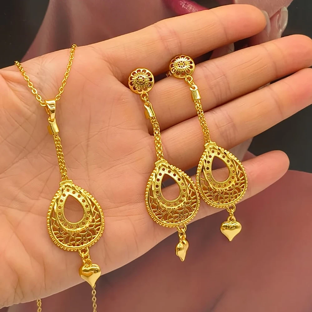 YM African Color Jewelry Set Multicolor 8