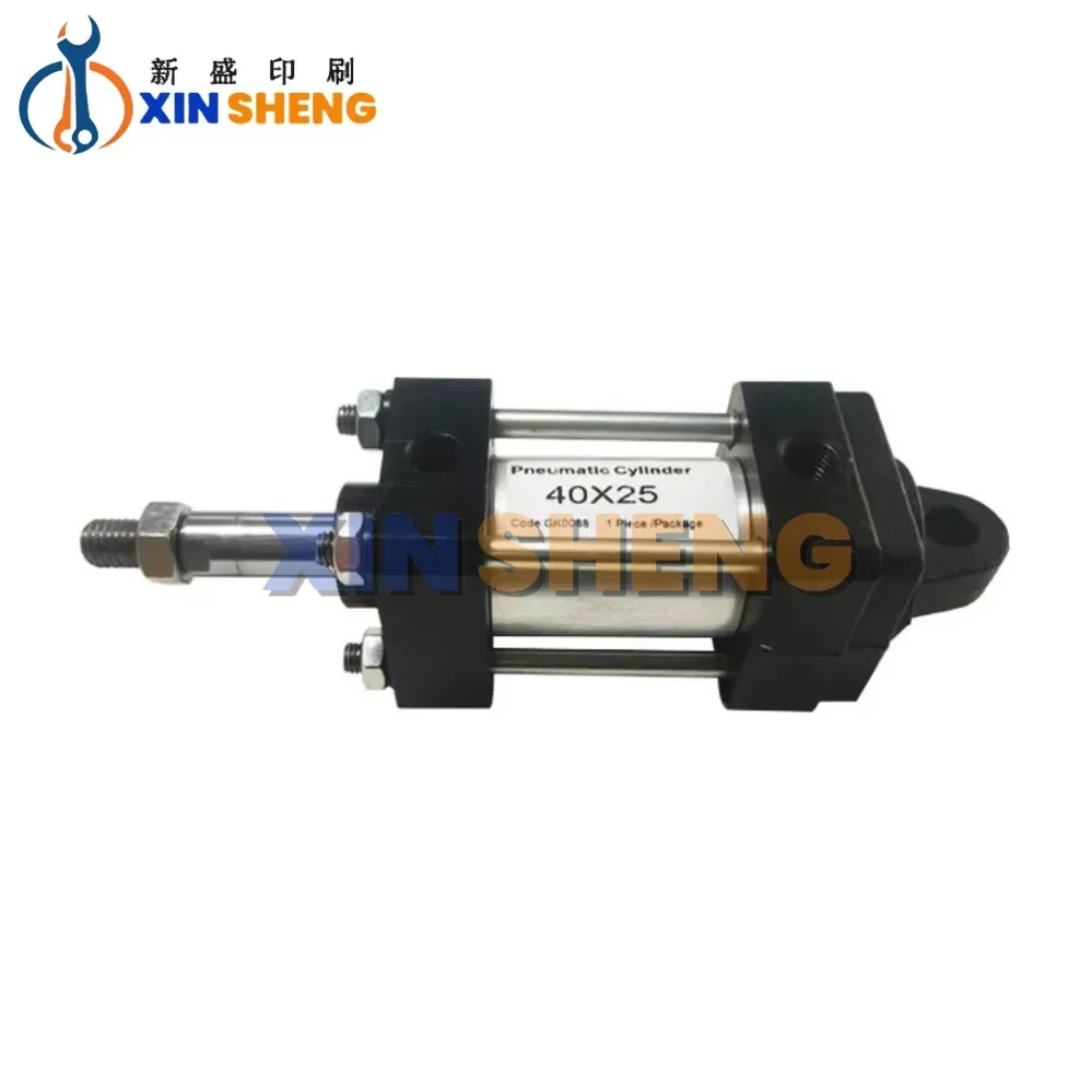 Best Quality Double Acting Sc Series Pneumatic Air Cylinder Stroke 40*25 Offset Printing Machine Spare Parts Pneumatic Cylinder