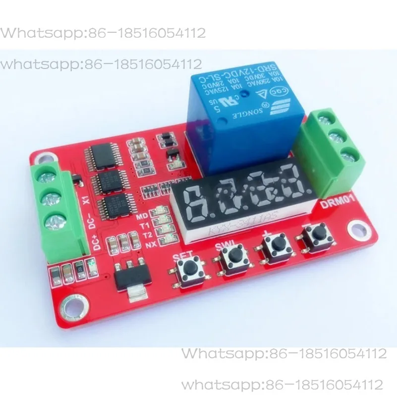 

DRM01/ One Multi-function Relay Module/delay/self-locking/cycle/timing/time Relay