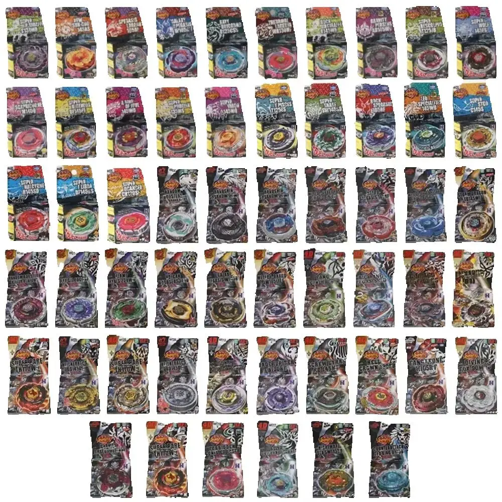 Takara Tomy BB28 To BB114 Styles 4D Metal Fusion Spinning Top Battling Game Gift Toys(random Parts)