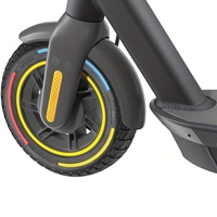 1pc Electric Scooter Tire 10x2.5 for Segway Ninebot Max G30P G30LP Gotrax G5 G6 Hiboy Titan Pro - Puncture-Proof 60/70-6.5 Tire