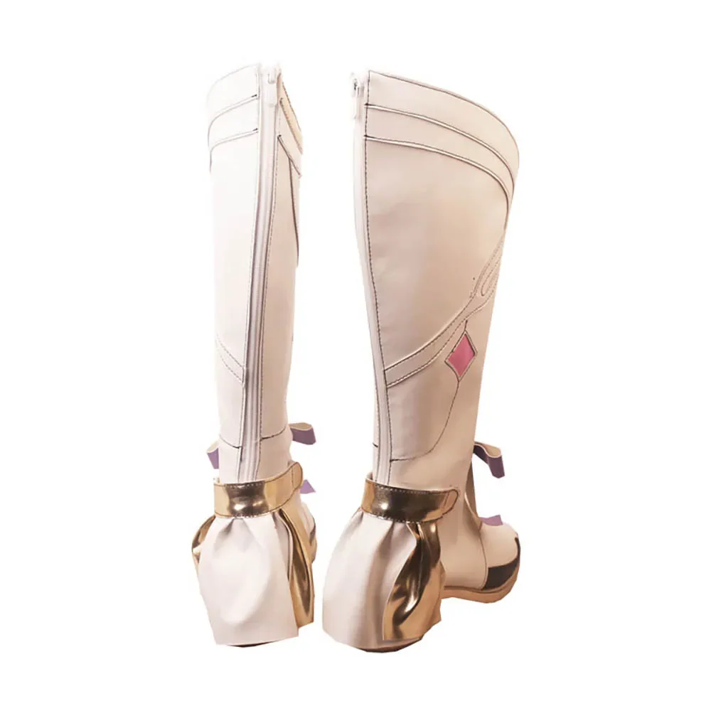 Honkai Impact 3 Elysia Herrscher of Human Cosplay Stiefel Benutzerdefinierte Lederschuhe Erwachsene Kinder Spielcharakter