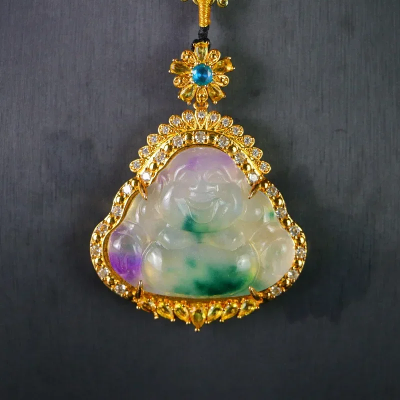 

Vintage Classic Maitreya Buddha Pendant, Necklace Accessories