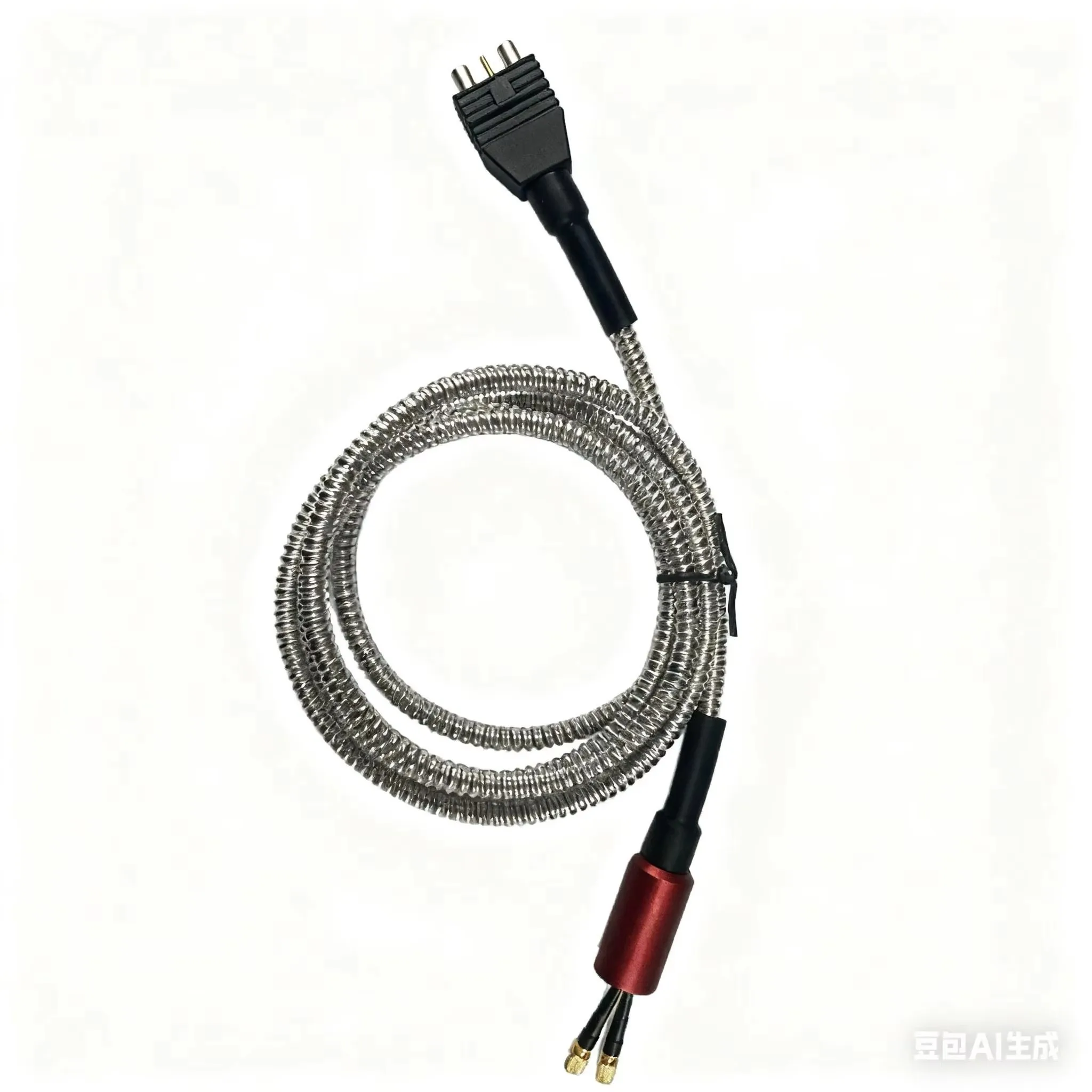 LCMD-316-5B armored stainless steel  Cable of D790-SM Ultrasonic Probe  Made by TMTECK  Compatible with Original D790-SM