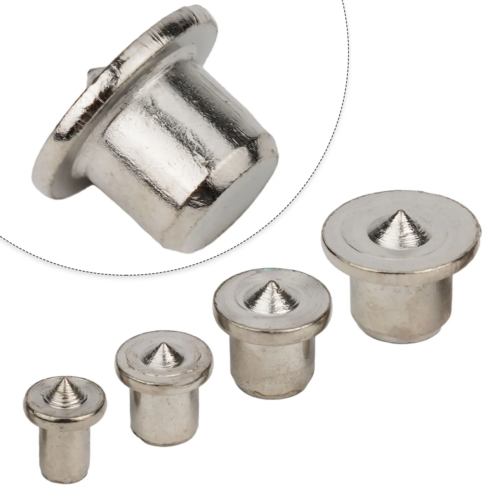 4pcs Dowel Centre Point Pin Set Wood Timber Marker Hole Tenon Center Set 6/8/10/12mm Woodworking Wood Drill Bit