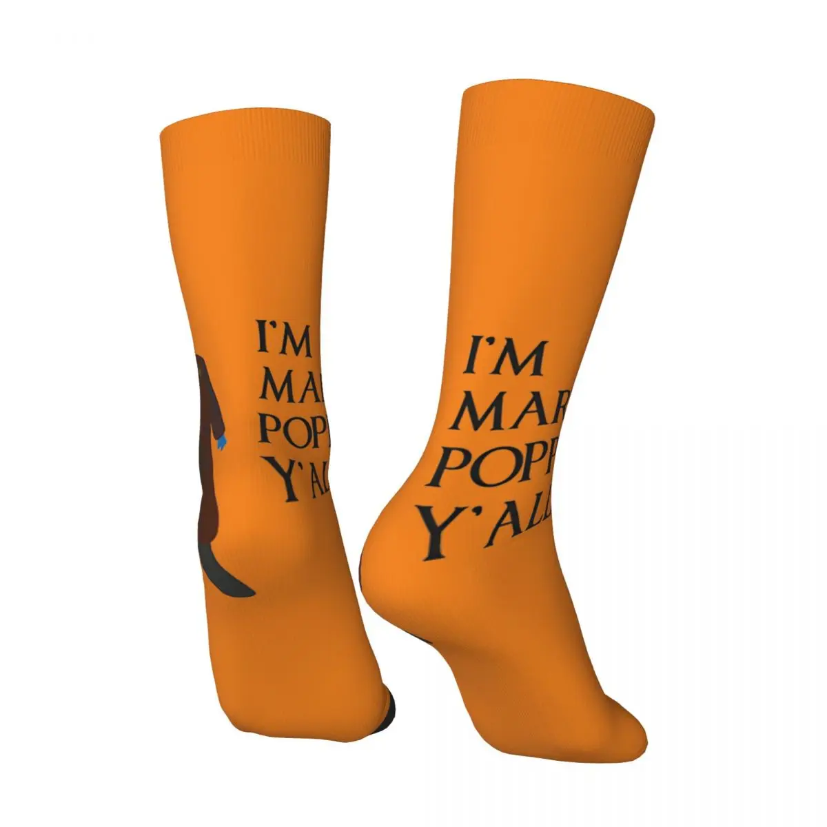 Hip Hop Retro Impressive Crazy Men's compression Socks Unisex Im marry poppins Harajuku Pattern Printed Funny Novelty Happy Crew