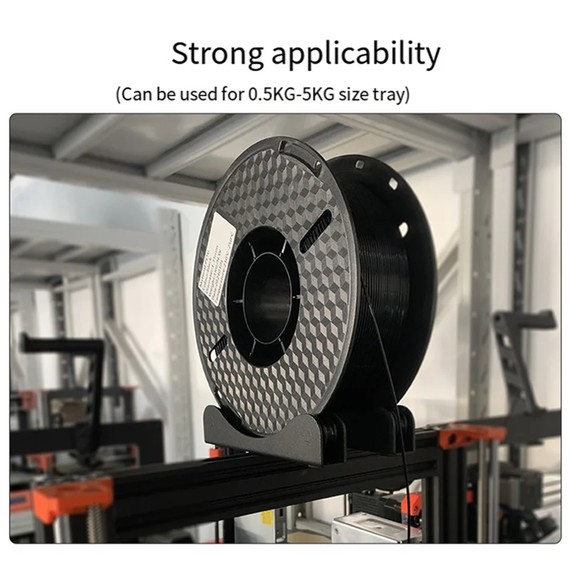 ABFM-3D طابعة خيوط رف بكرة حامل قابل للتعديل خيوط جبل الرف قوس ل أندر-3/MK3S/VORON ثلاثية الأبعاد أجزاء الطابعة الوصول