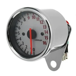 16000 RPM For 1 2 3 Cylinders Waterproof 12V Universal Motorbike Speedometer 2 4 Stroke Motorcycle Mechanical Tachometer Gauge