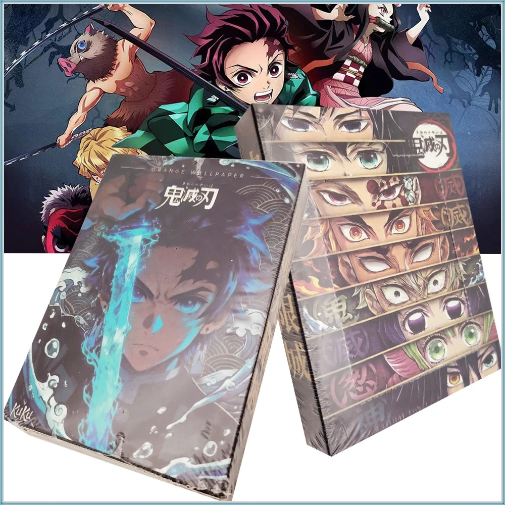 

Demon Slayer Card Brick Collection Anime Fashion Trend Poster Series Goddess Character Cards Fans Surprise Peripheral Toy Gifts