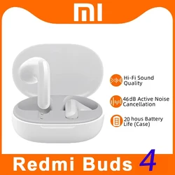 Беспроводные наушники Xiaomi Redmi Buds 4 Lite, IP54 Водонепроницаемая гарнитура, 20 часов воспроизведения, легкие, удобные