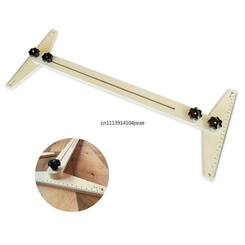 New Multi-function Folding Stair Tread Gauge, Woodworking Layout Marking Measuring Ruler, Household Hand Tool