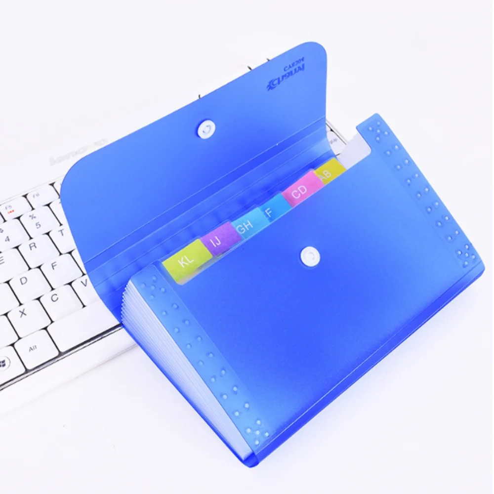 A6 Organ Bag Expanding File Folder For Documents Candy Colors Document Folders School Supplies Organizer School Office Binder