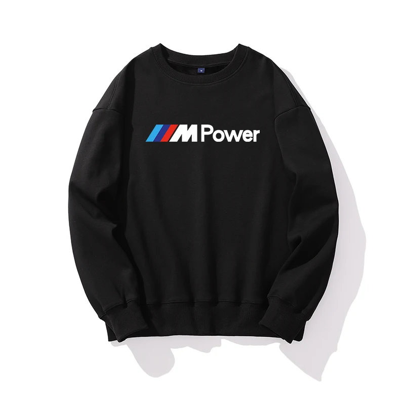 BMW M POWER Department Sweater Car Culture Men's Sweater Autumn and Winter New Men's and Women's Streetwear