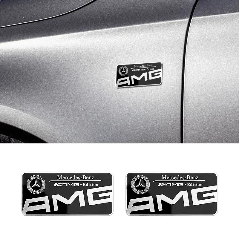 1pcs Car Side Window Badge Sticker for Mercedes benz AMG W204 W205 W212 W213 W221 W177 W246 GLA GLC CLA A Class GLK GLE CLK CLS