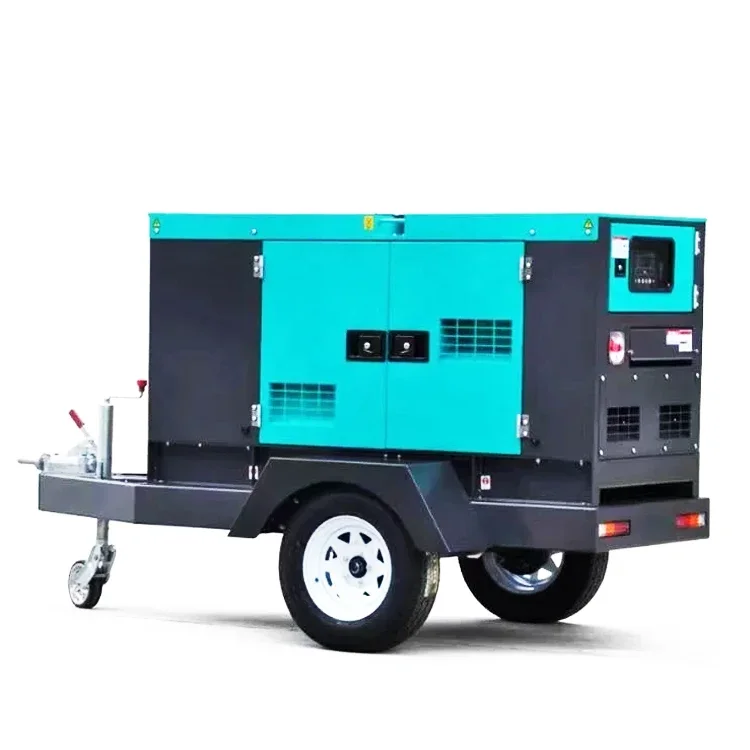 The new 25、 30、 40、50、60kva diesel generator is suitable for outdoor operation