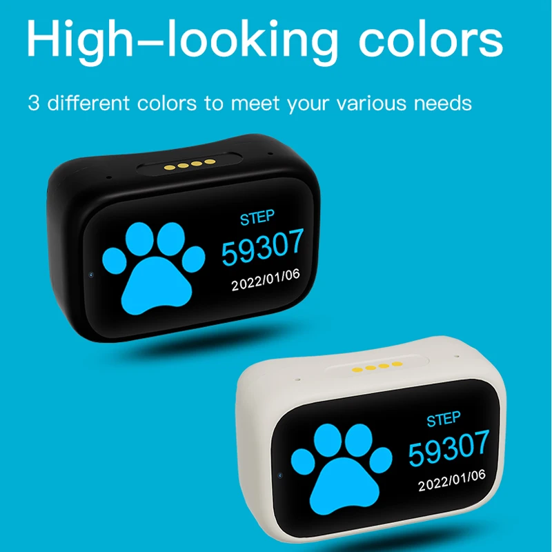 New  S13 Pets GPS Tracker Smart 4G Waterproof Protective Locator Real-time Tracking Wearable Dog Cat Collar Find Device 2024