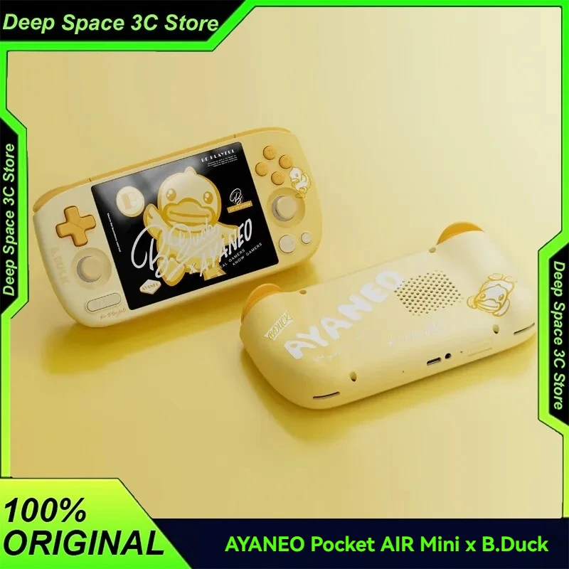 

Портативная игровая консоль AYANEO Pocket AIR Mini B.Duck Helio G90T с 4,2-дюймовым IPS-экраном, Android 11 и джойстиком Hall.
