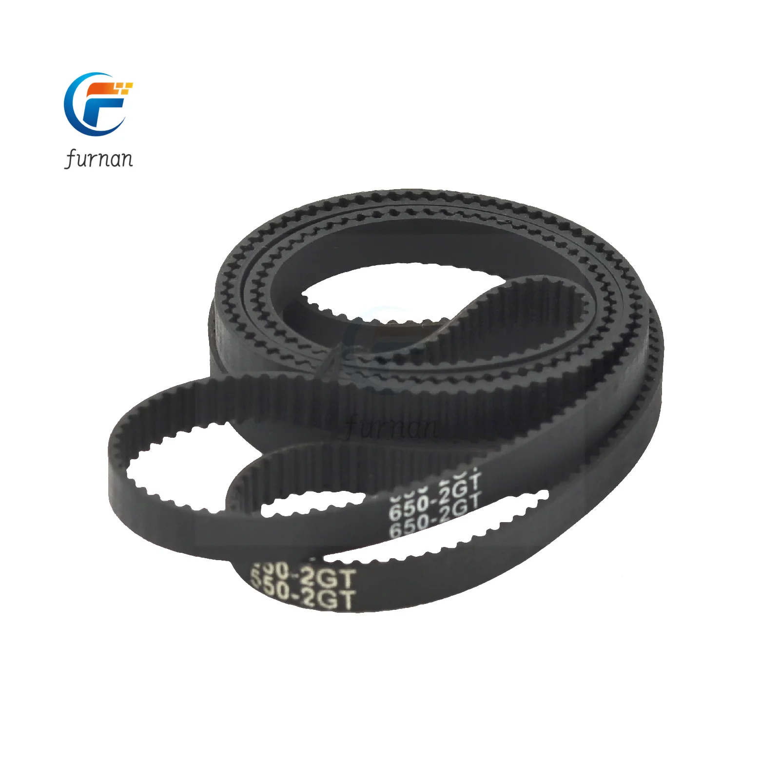 3D Printer GT2 6mm Closed Loop Rubber 2GT Timing Belt Length 550 570 586 600 606 610 616 630 640 650mm Transmission belt