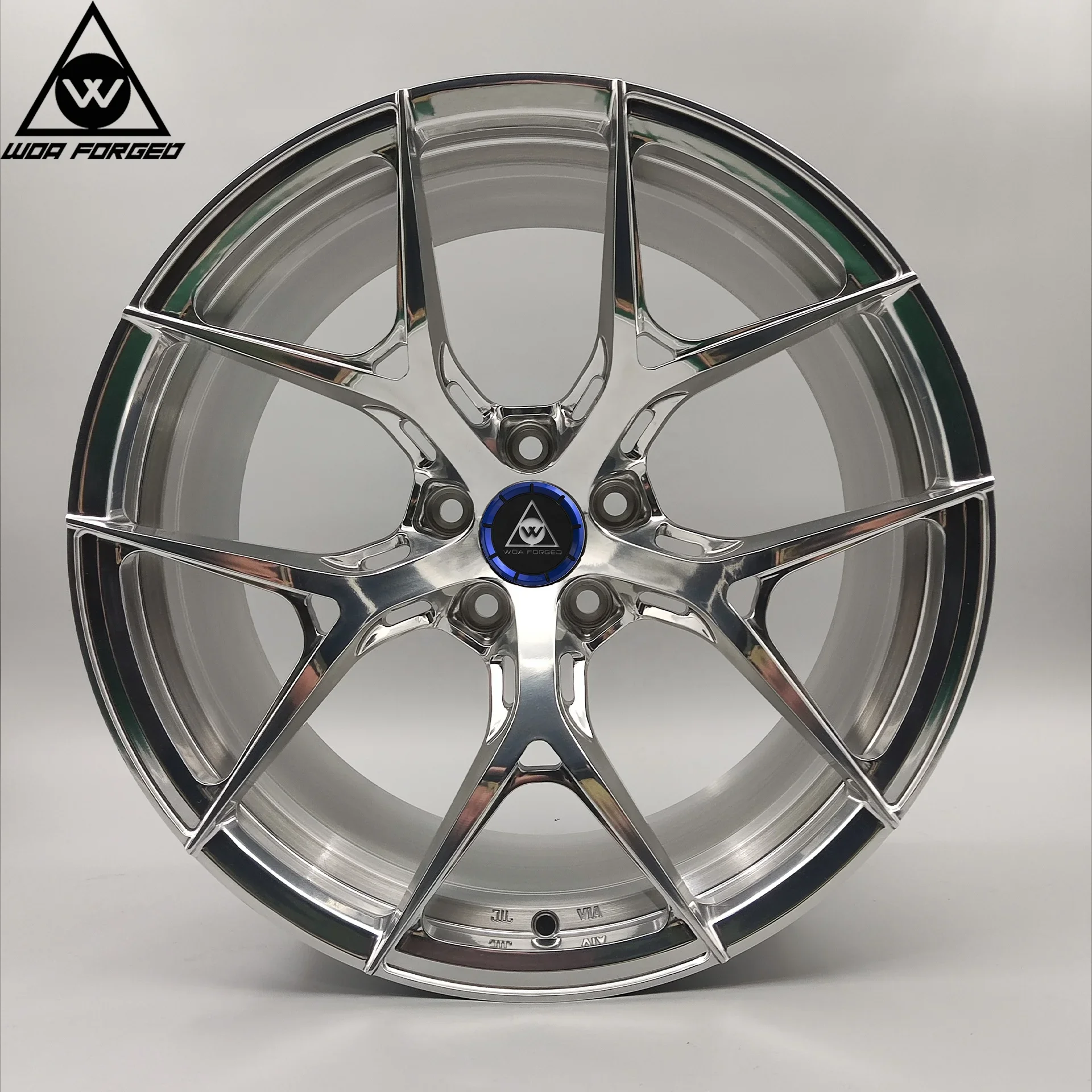 

WOAFORGED Hf-5 High Strength Polished Chrome Forged Wheels Car Wheels Aluminum Customized for BMW Mercedes benz Range Rover Jeep