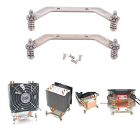 2Pcs Universal CPU Cooler Mounting Kit- LGA 115X/1200/1700/1366/2011 Dual-Hole Bracket with Screws Replacement Heatsink Fastener