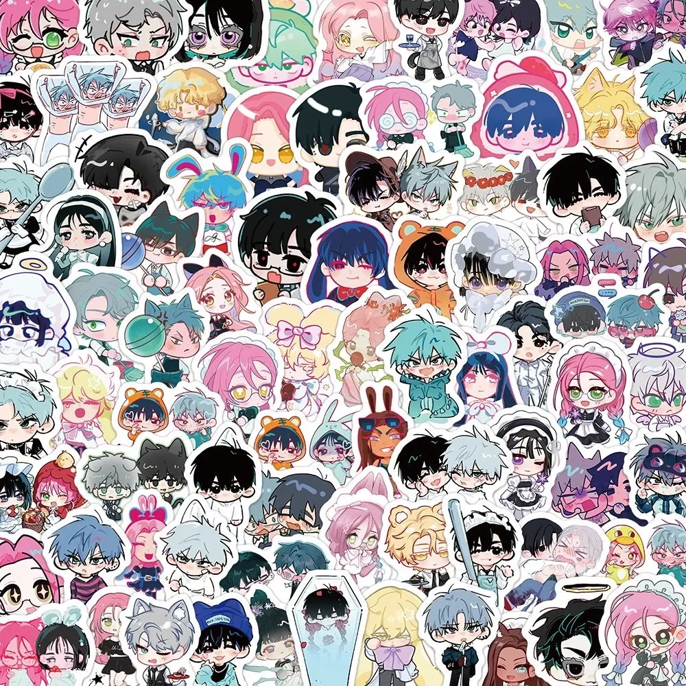 100 エイリアン ステージ Q バージョン ステッカー Alienstage 漫画スティックかわいい周辺ポスター