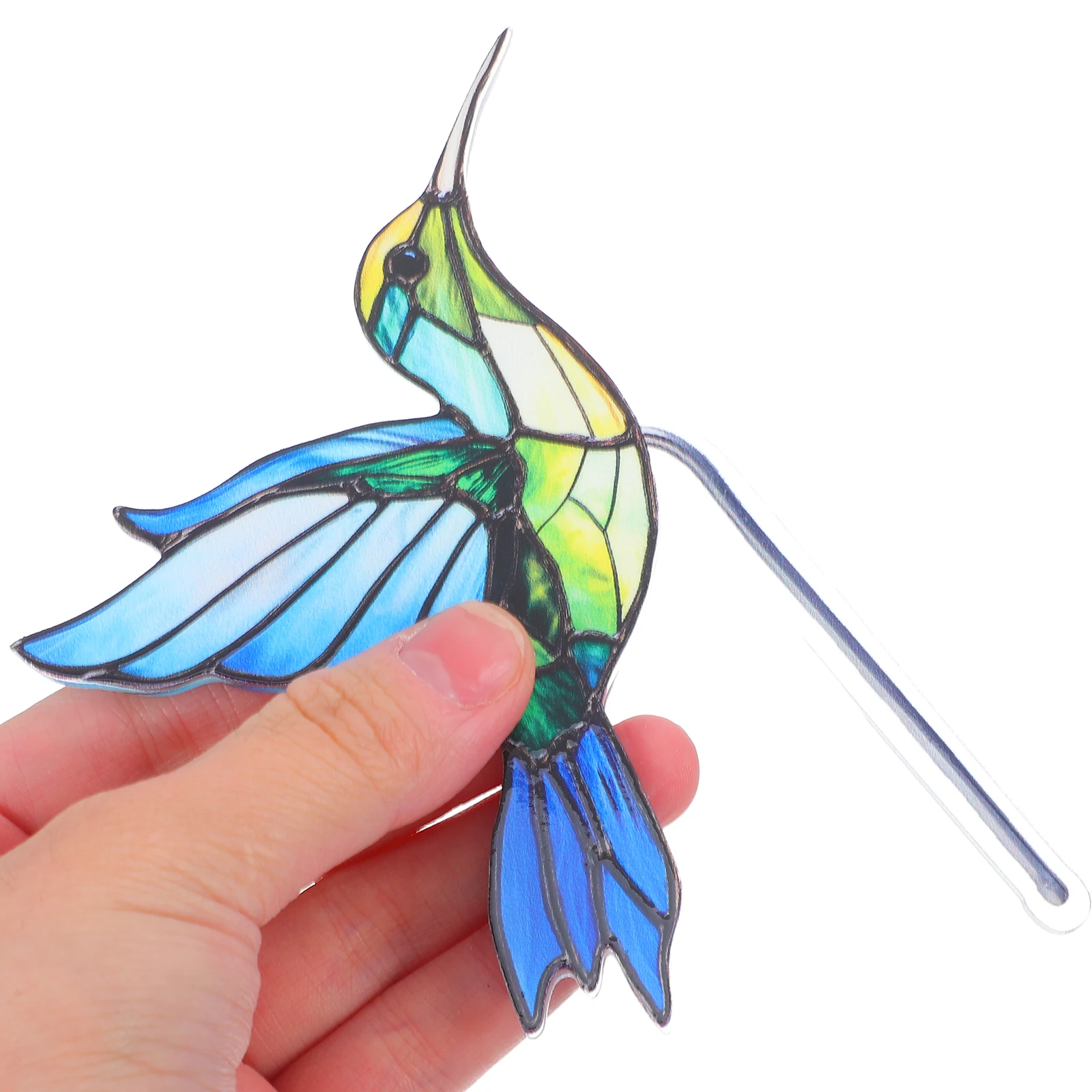 

Potted Bird Acrylic Decor Home Ornament Plant Bonsai Pot Figurine Colorful Garden Statue Outdoor Lawn Decoration Flower Pot
