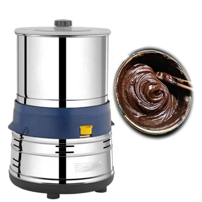 ماكينة صنع الشوكولاتة، مطحنة الميلانج التجارية الصغيرة شديدة التحمل، معدات تكرير الكاكاو الحجري للبيع #1