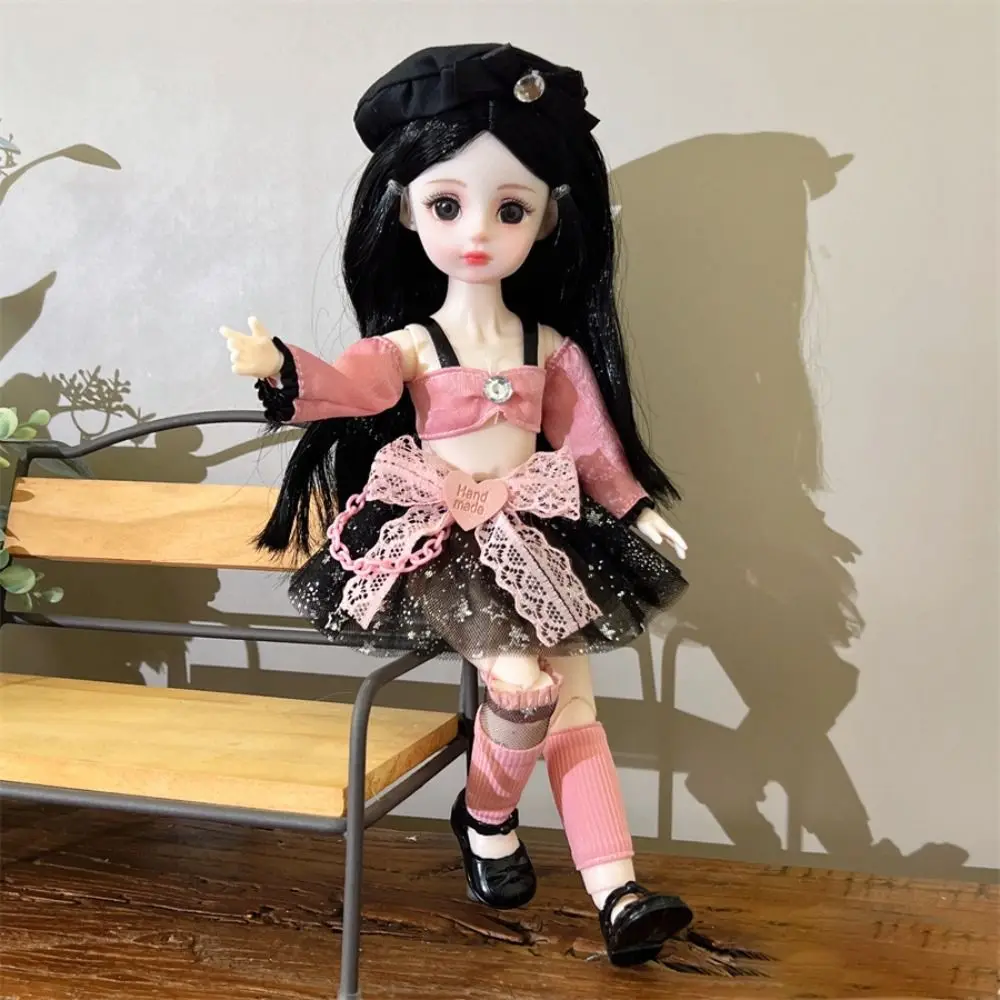 Trendy Retro Style 30cm Doll Clothes Fashion Elegant Doll Dress Pretty Doll Accessories (No Dolls or Shoes)