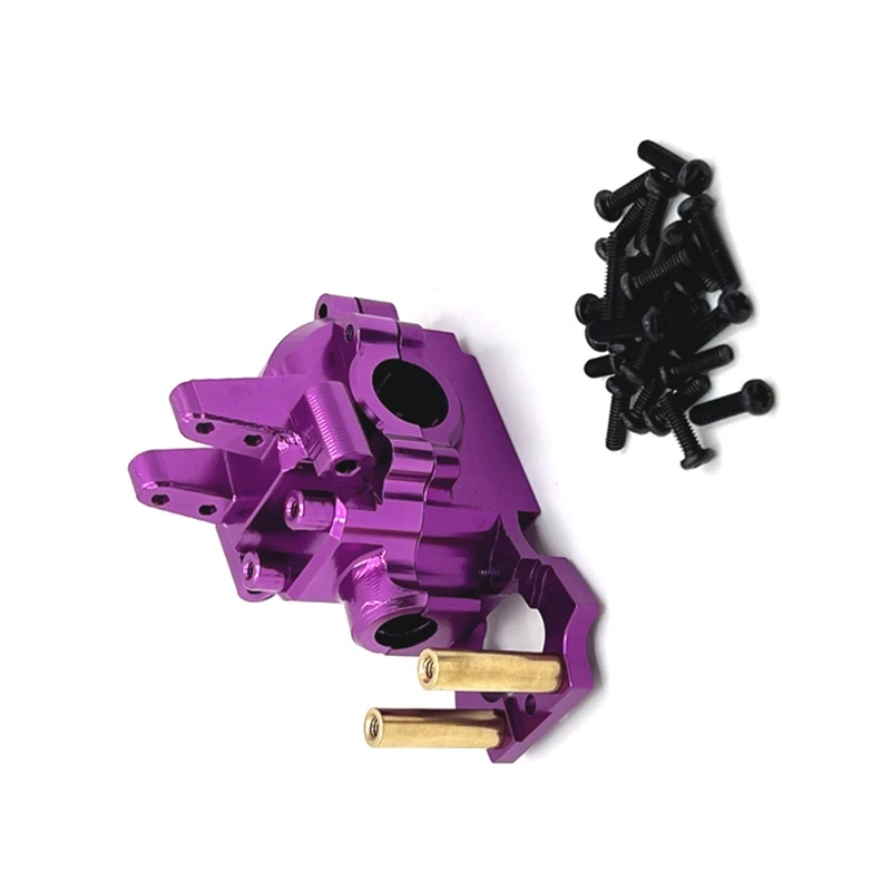 RC Car Upgrade Front Gear Box Housing Gear Box Kit for MJX 1/14 14301 14302 14303 14209 14210 RC Car Upgrade Part Purple