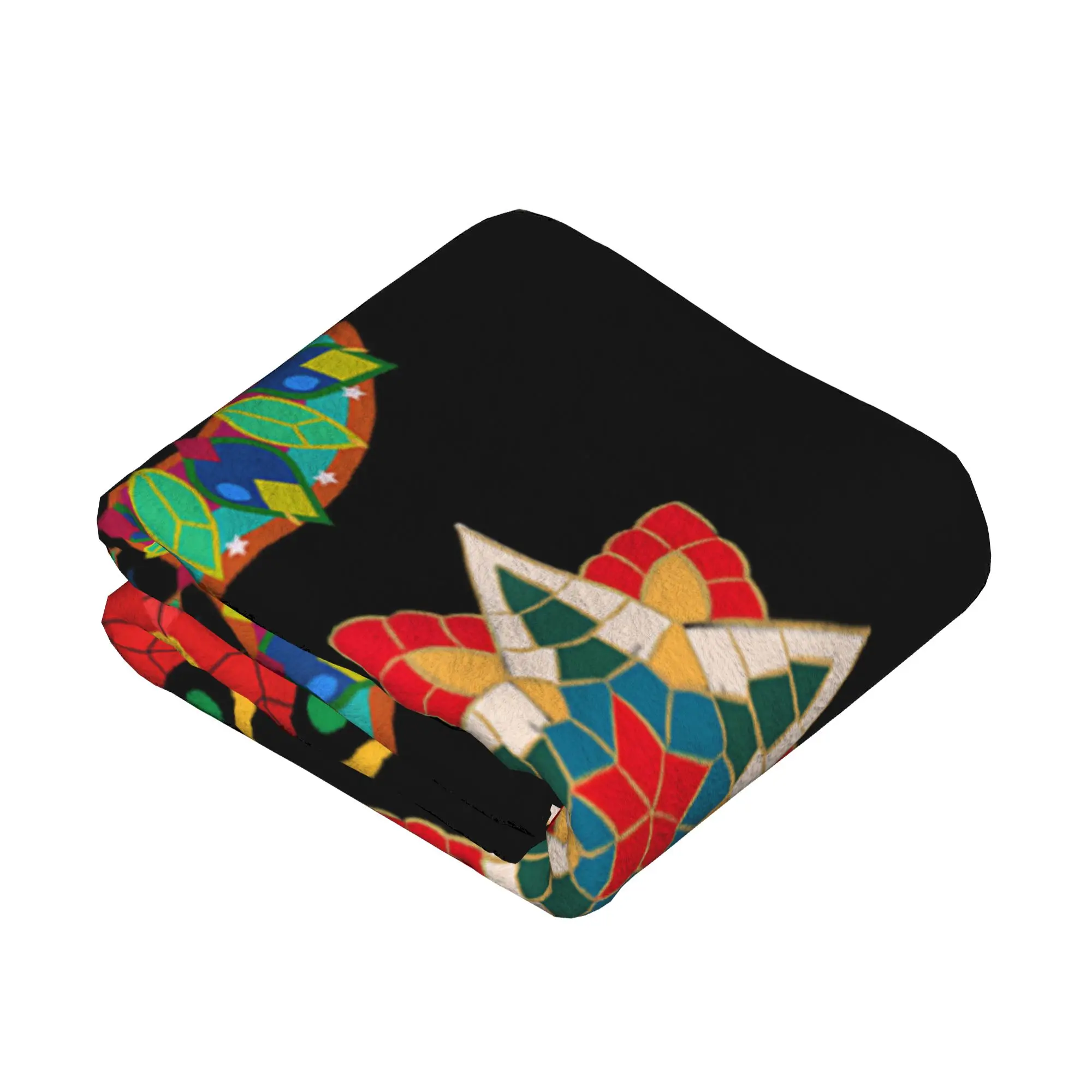 Philippines Christmas Parol Blankets  Flannel Funny Warm Throw Blankets for Bedspread Decoration