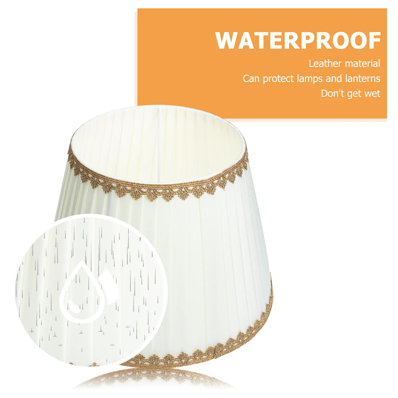 

Lace Lampshade Chiffon Fabric Iron Frame Vintage Style Light Cover For Living Room Bedroom Cloth Lamp Shade Replacement