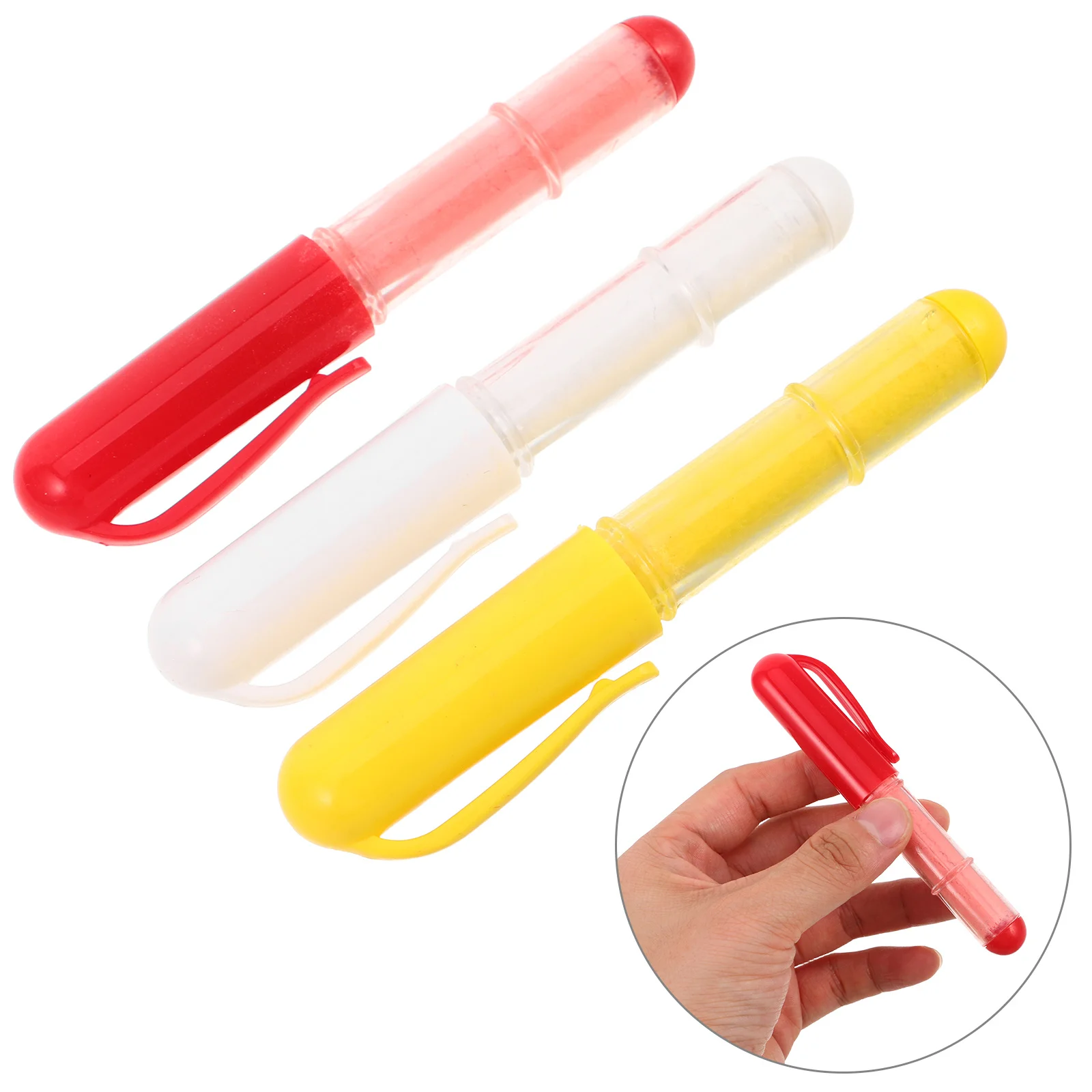 

3Pcs Portable Refillable Sewing Chalk Marker Set for Dressmaking Quilting Crafting Accurate Fabric Marking Pencil