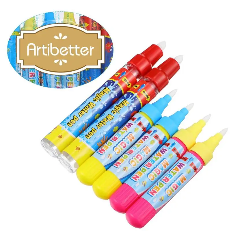 

Magical Water Drawing Pen Toy Pen Kid Painting Water Writing Mat Pen Doodle Pens Replacement Tool Education Toy for Kids