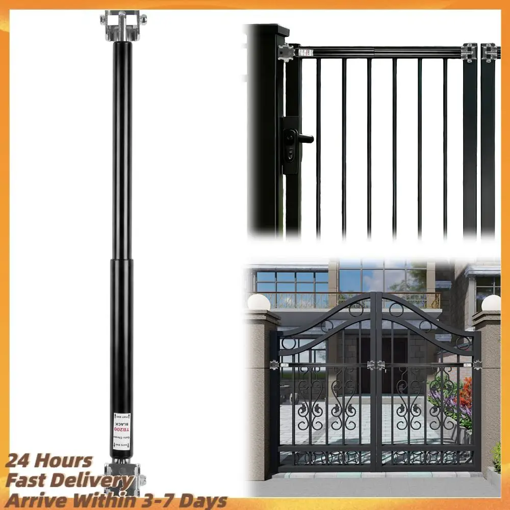 

TB200B Hydraulic Outdoor Gate Closer Heavy Duty Gate Closer 60 To 140 Pounds for Farms Ranches Open Air Sports Fields Home Yards