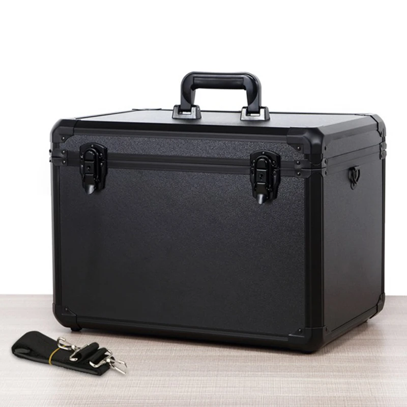 Storage Tool Box DSLR Photography Equipment Organizer Box Instrument Safety Tool Case Hardware Storage Tools Boxes Lock Thicken