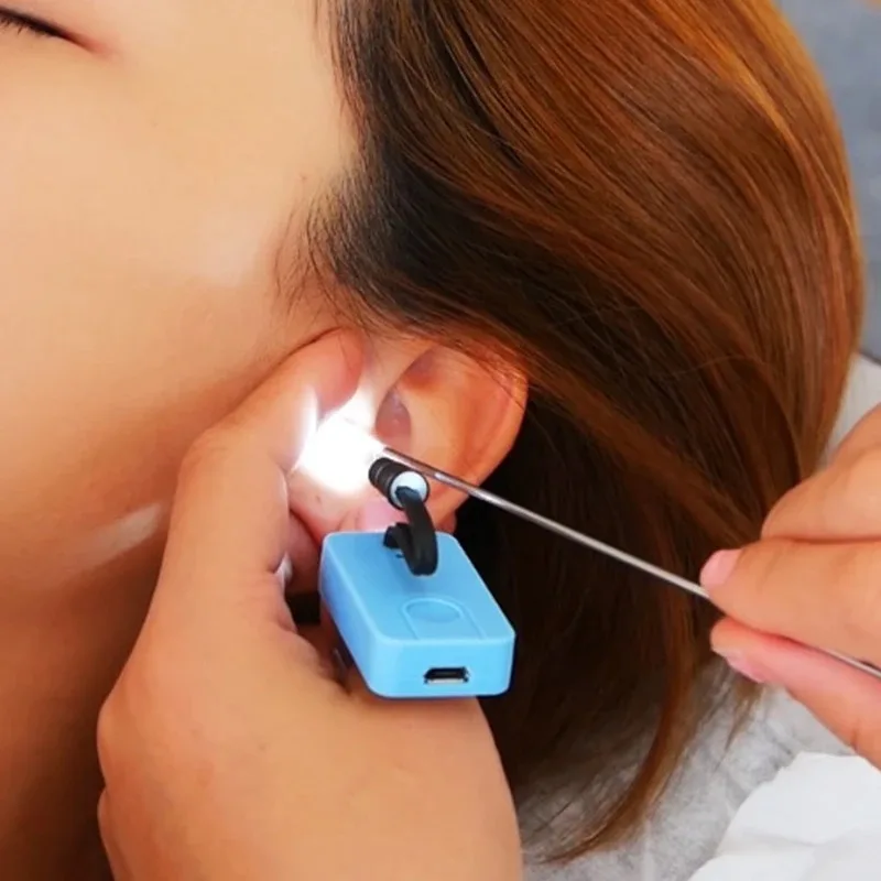 Ear Light Pick Thumb Tuning Earpick Supplies Picks Cleaner Lamp Rechargeable Flashlight Led Cleaning Wax Hammer Mallet Piano