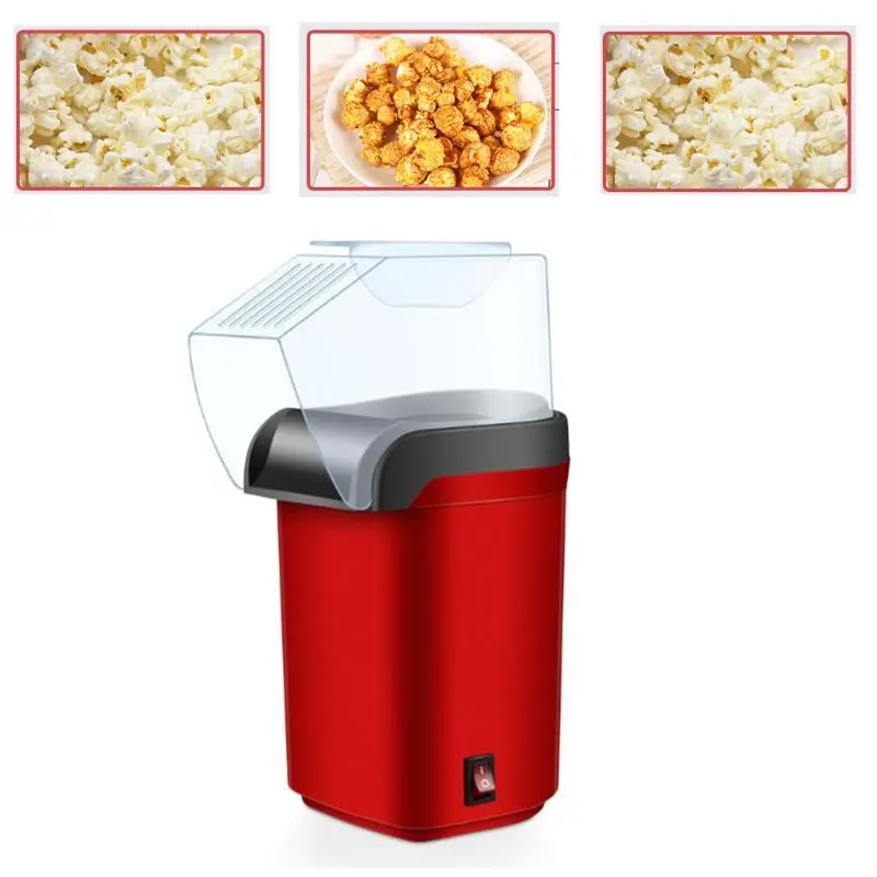 Hot Air Popcorn Maker Machine Home Popcorn Maker 3 Minutes Fast Electric Popcorn Popper Healthy Snack for Kids Drop Shipping