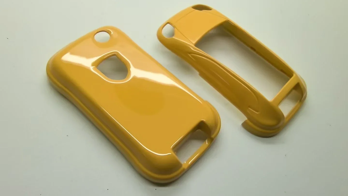 

Yellow Gloss Key Case Protector Accessories Cover Shell For Porsche Cayenne 1st Gen. (2003-2010)