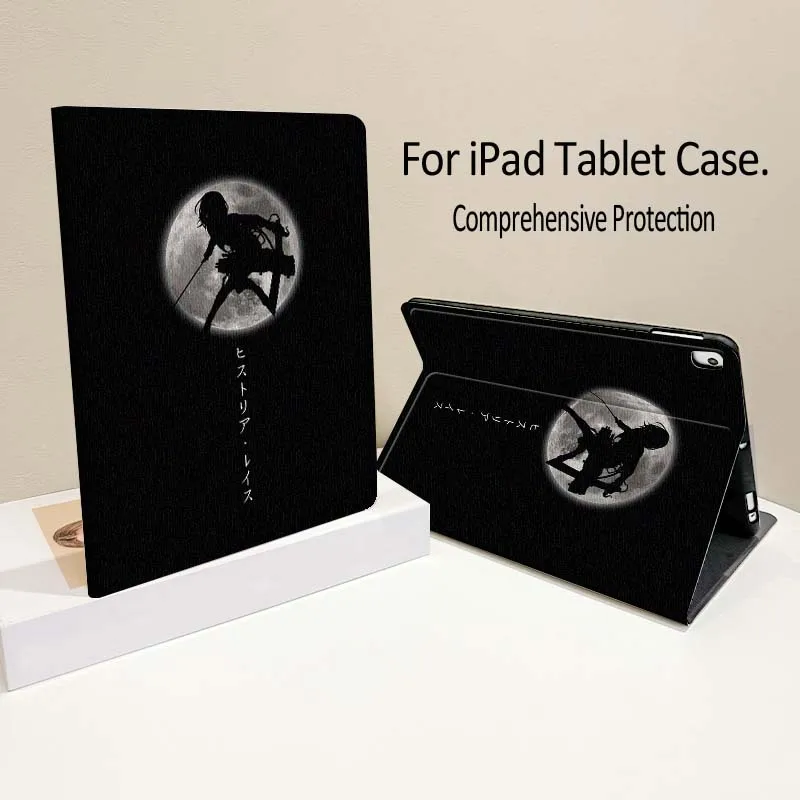 Anime Luxury A-Attack on Titan Soft For iPad Pro Air mini 7 6 5 4 11th 10th 7th 6th 5th Inch Tablet Case